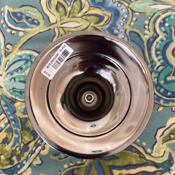 NWT Bath and Body Works Silver Candle Holder - Picture 2 of 3